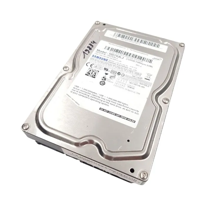 Disque Dur 750Go SATA 3.5 SAMSUNG HD753LJ 7200rpm 32Mo Reconditionné - 33,29 € Disque Dur 750Go SATA 3.5 SAMSUNG HD753LJ 7200rpm 32Mo Reconditionné Samsung reconditionné disponible sur Cdiscount Seconde Vie