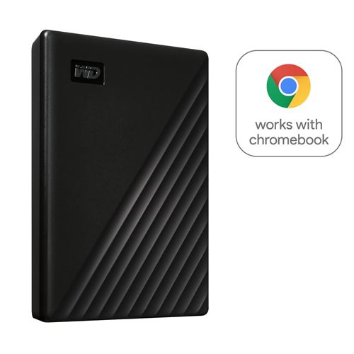 Disque Dur Externe Western Digital My Passport 1 To Noir État correct Western Digital reconditionné disponible sur Fnac