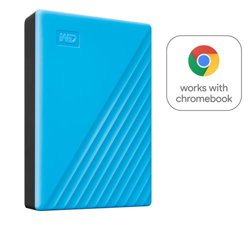 Disque Dur Externe Western Digital My Passport 4 To Bleu État correct reconditionné disponible sur Fnac