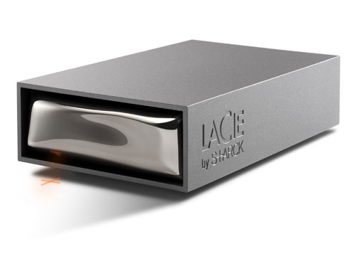 Disque dur LaCie Starck Desktop 2 To USB 2.0 État correct LaCie reconditionné disponible sur Fnac
