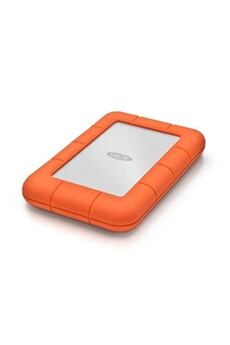Disque Dur Portable Rugged Mini USB 3.0 2 To Orange Bon état LaCie reconditionné disponible sur Darty
