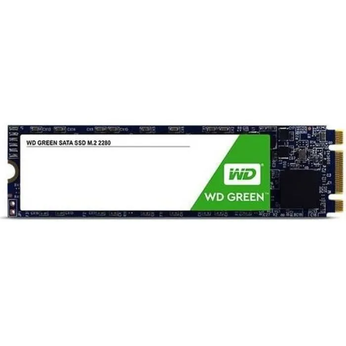 DISQUE DUR SSD WD Green™ - Disque SSD Interne - 120 Go - M2 SATA WDS120G2G0B Reconditionné - 65,00 € DISQUE DUR SSD WD Green™ - Disque SSD Interne - 120 Go - M2 SATA WDS120G2G0B Reconditionné Western Digital reconditionné disponible sur Cdiscount Seconde Vie