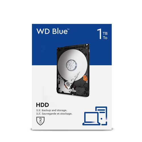 Disque Dur WD Laptop 1 To État correct Western Digital reconditionné disponible sur Fnac