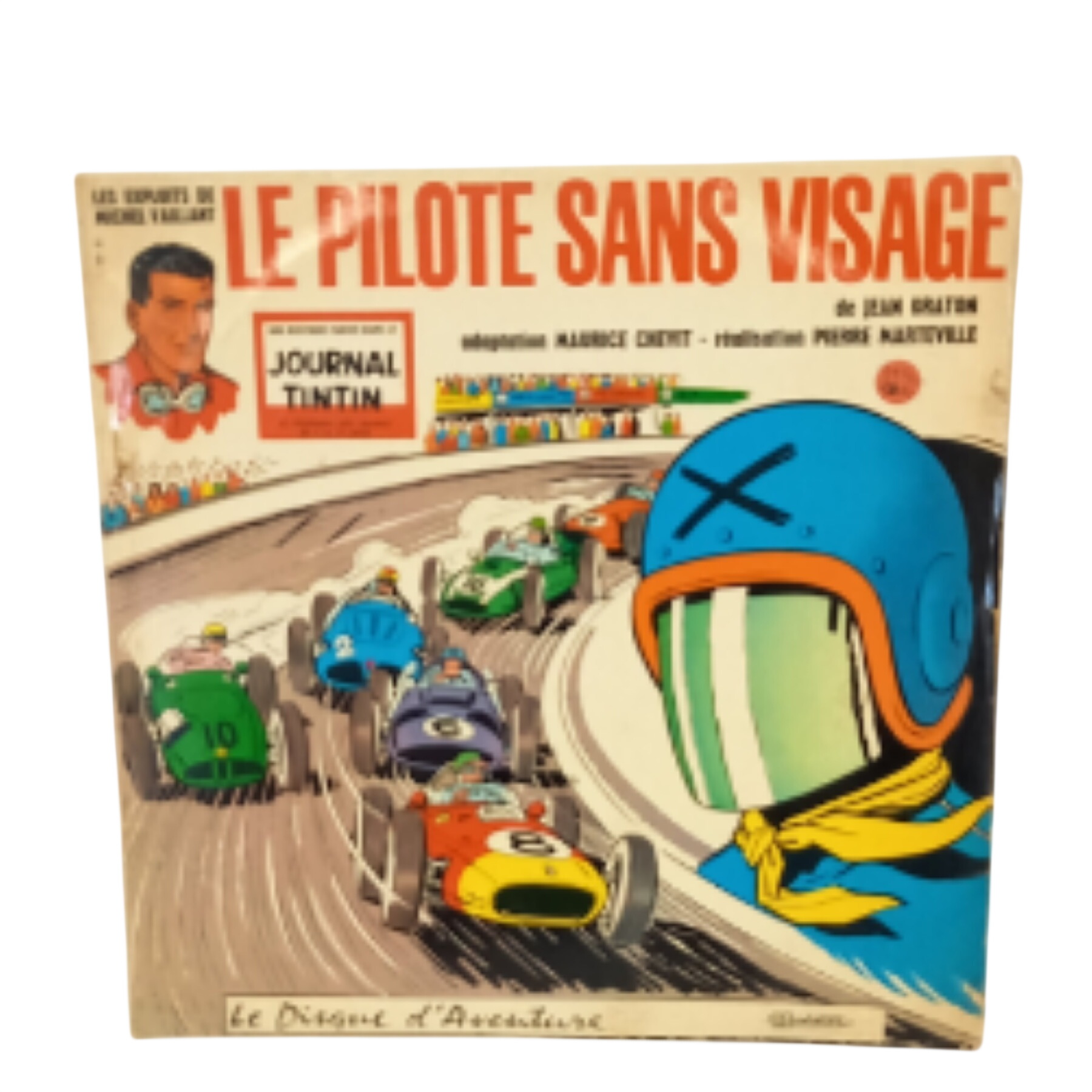 Disque LES EXPLOITS DE MICHEL VAILLANT. Le Pilote sans visage. Bon état - 20,00 € Disque LES EXPLOITS DE MICHEL VAILLANT. Le Pilote sans visage. Bon état reconditionné disponible sur Label Emmaüs