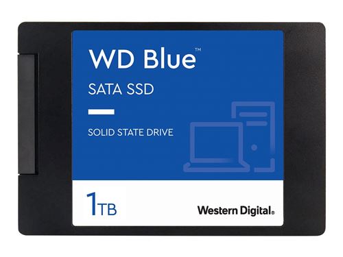 Disque SSD interne 6.35 cm (2.5 pouces) Western Digital blue™ wds100t2b0a -1 to État correct Western Digital reconditionné disponible sur Fnac