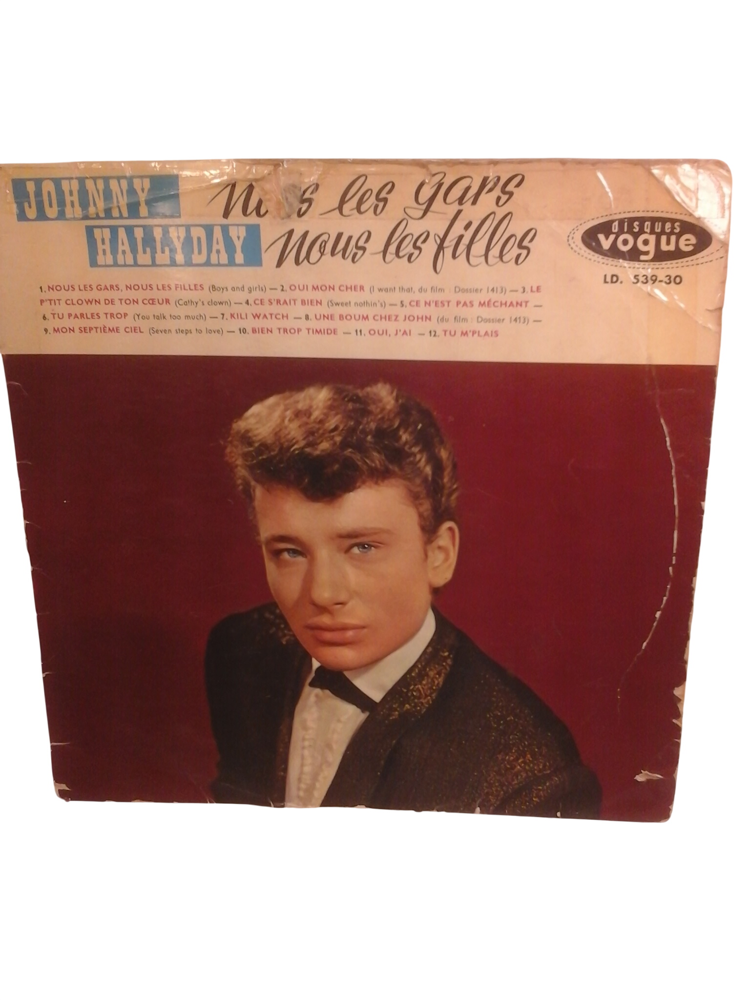 Acheter Disque vinyle 33 Tours Johnny Hallyday-Nous les gars,nous les filles Très bon état - 10,00 € Disque vinyle 33 Tours Johnny Hallyday-Nous les gars,nous les filles Très bon état reconditionné disponible sur Label Emmaüs