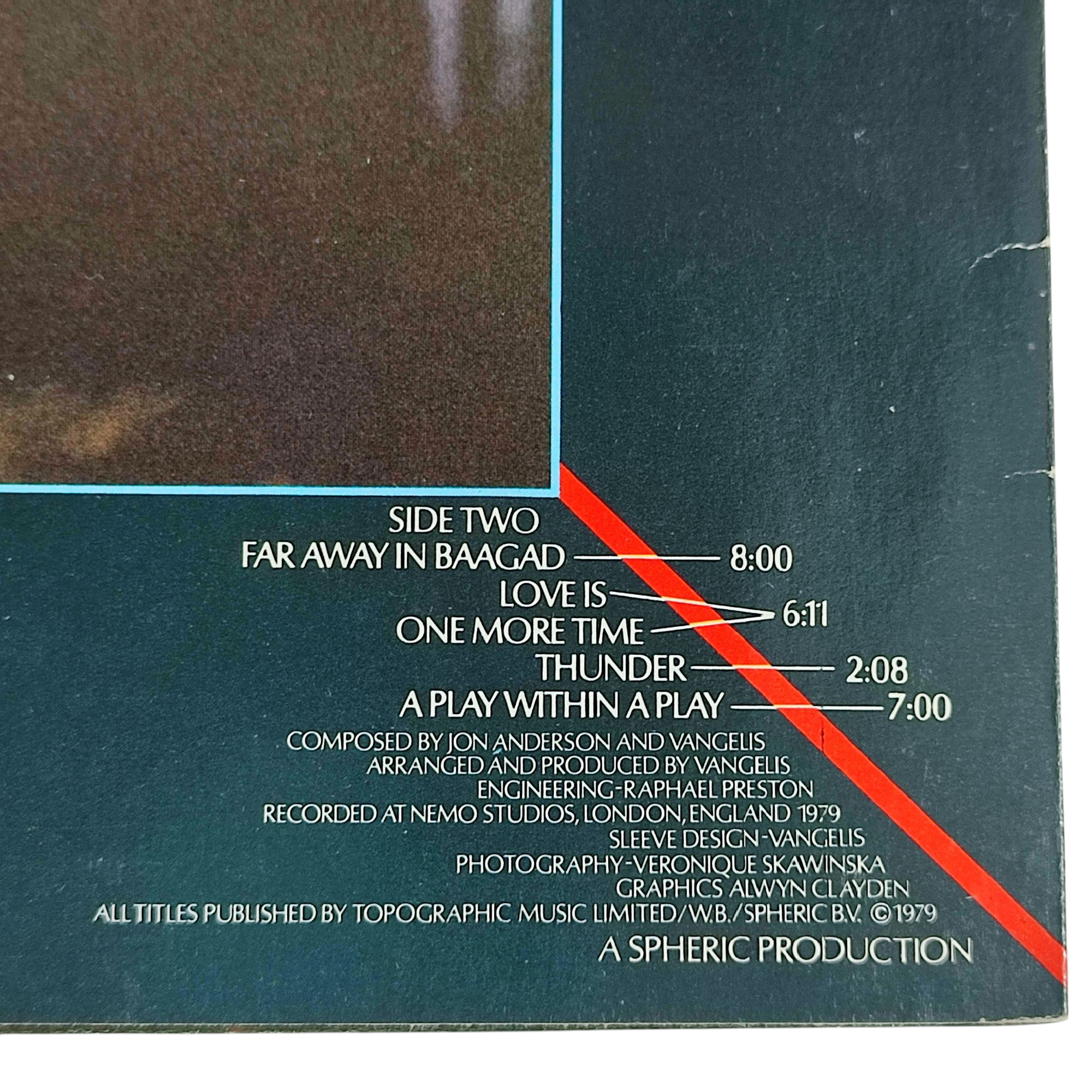 Voir photo 3 de Disque vinyle 33 tours "Jon And Vangelis – Short Stories" - 1980 Disque vinyle 33 tours "Jon And Vangelis – Short Stories" - 1980 Bon état reconditionné photo 3