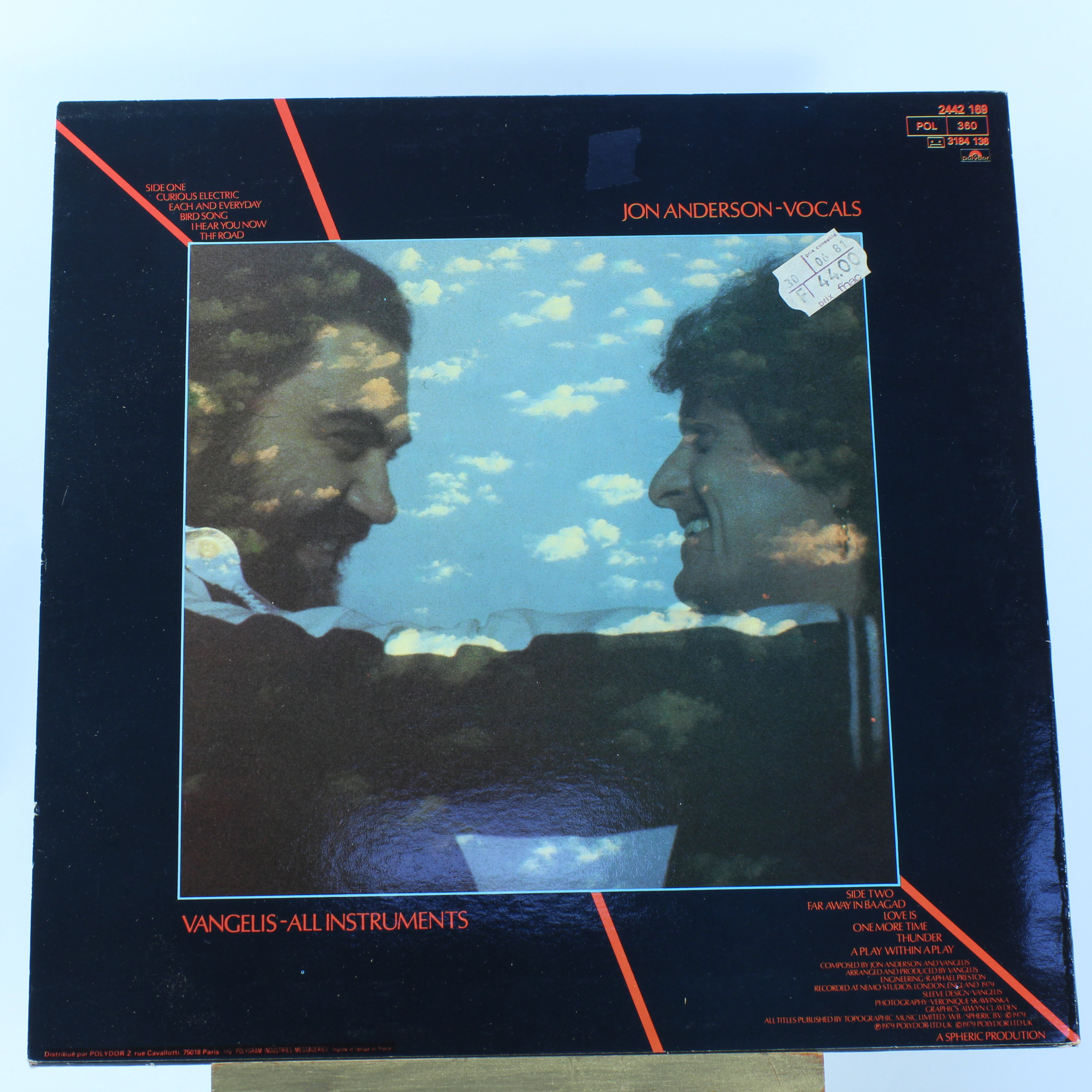 Voir photo 2 de Disque vinyle Jon and Vangelis - Short Stories Disque vinyle Jon and Vangelis - Short Stories Bon état reconditionné photo 2