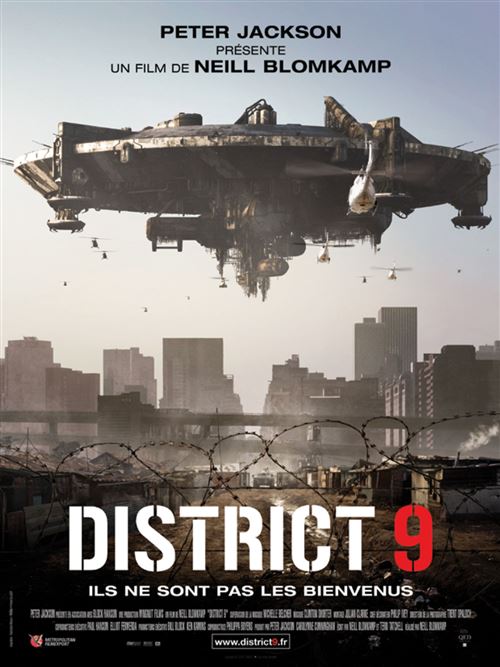 District 9, affiche de cinéma originale, 120x160 cm pliée, Movie Posters État correct reconditionné disponible sur Fnac