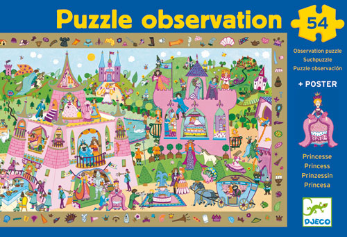 Djeco Princesses Puzzle 54 pièces État correct reconditionné disponible sur Fnac