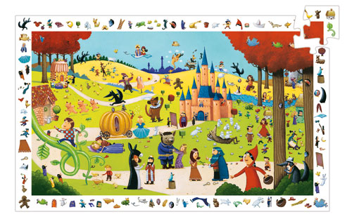 Djeco Puzzle Contes 54 pièces État correct Djeco reconditionné disponible sur Fnac