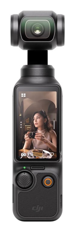 DJI Osmo Pocket 3 caméra suspendue 4K Ultra HD 9,4 MP Noir - Excellent état Parfait état reconditionné disponible sur Pixmania