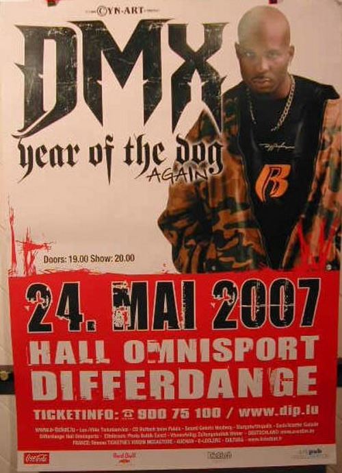 DMX YEAR OF THE DOG - 70x100 cm - AFFICHE / POSTER État correct N/A reconditionné disponible sur Fnac