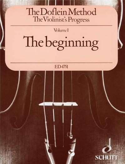 DOFLEIN METHOD VOL.1 BEGINNING État correct Schott reconditionné disponible sur Fnac