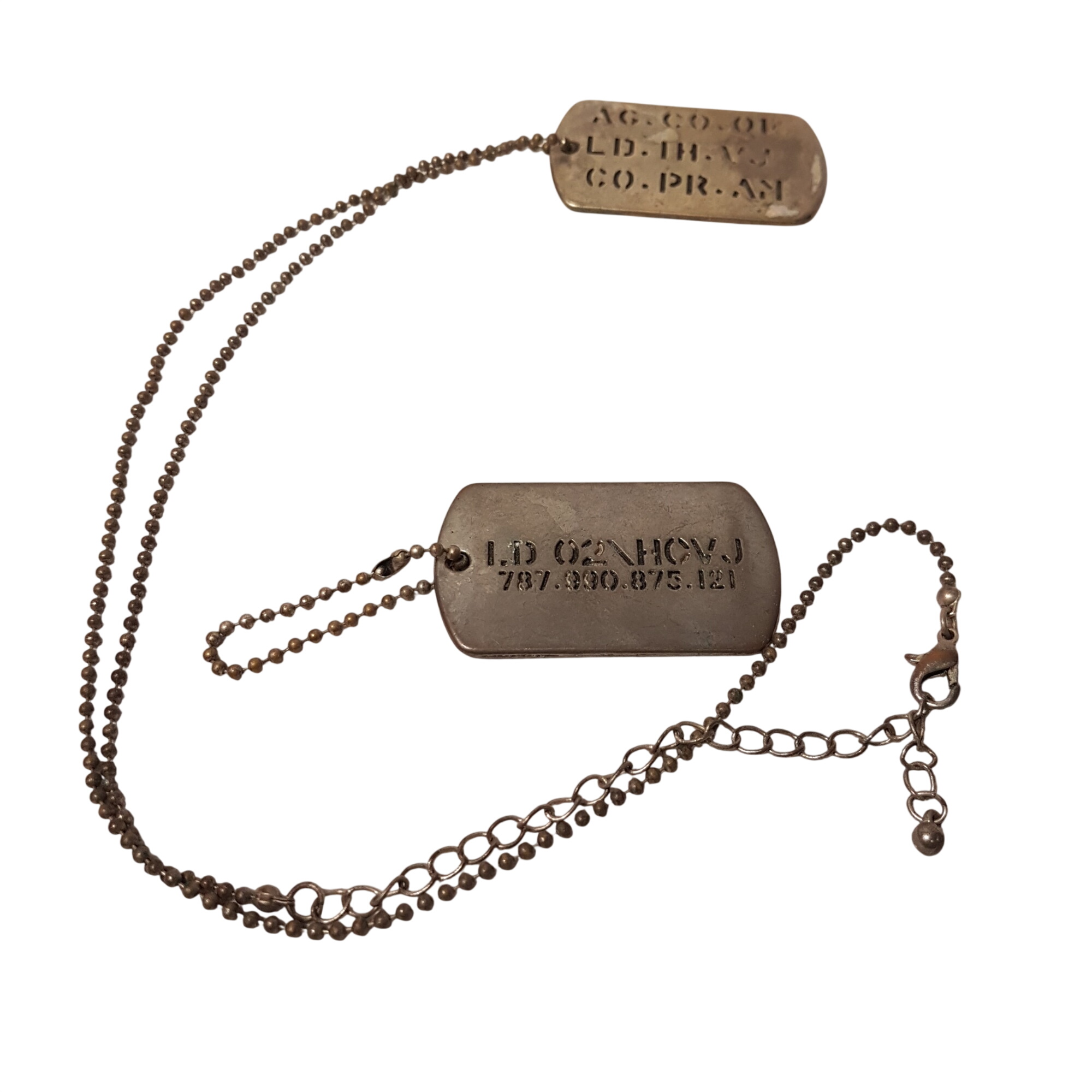 Acheter Dog tag collier matricule État correct - 11,00 € Dog tag collier matricule État correct reconditionné disponible sur Label Emmaüs