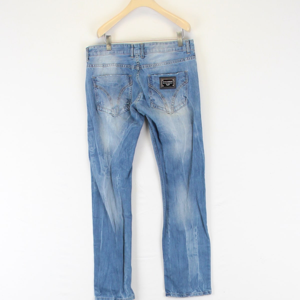 Voir photo 4 de Dolce & Gabbana - jeans en coton - taille 46 Dolce & Gabbana - jeans en coton - taille 46 Très bon état reconditionné photo 4