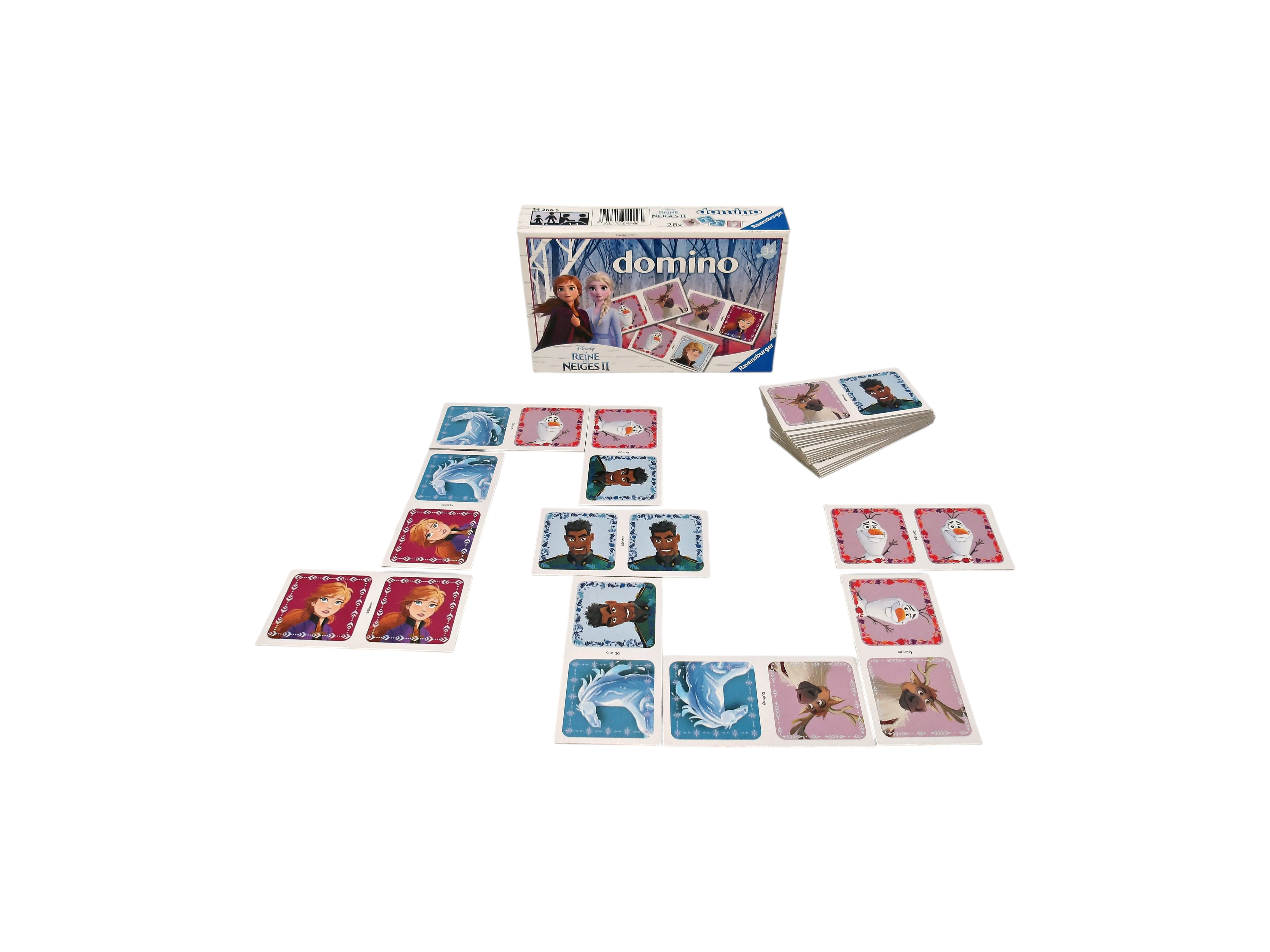 Voir photo 2 de Domino - La reine des neiges II - 28 pièces- Édition 2019 Domino - La reine des neiges II - 28 pièces- Édition 2019 Parfait état reconditionné photo 2