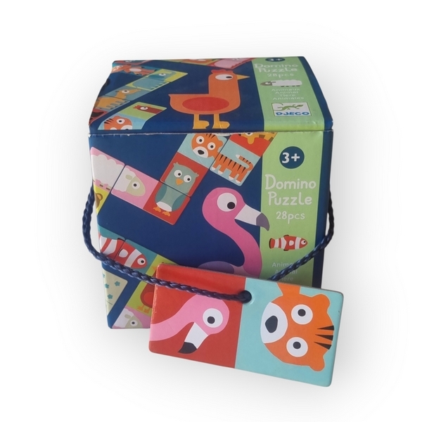 Domino Puzzle Animaux Djeco reconditionné disponible sur Revaltoys