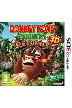 Donkey Kong Country Returns 3DS État correct Nintendo reconditionné disponible sur Darty | Dero