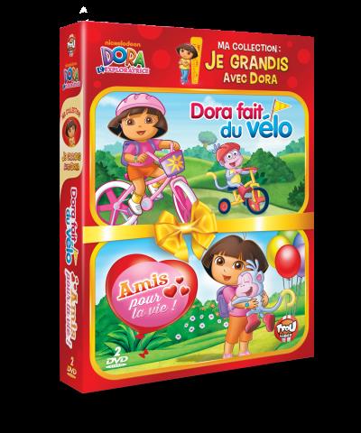 Dora l'exploratrice  Ma collection : Je grandis avec Dora  Dora fait du vélo, Amis pour la vie DVD État correct reconditionné disponible sur Fnac