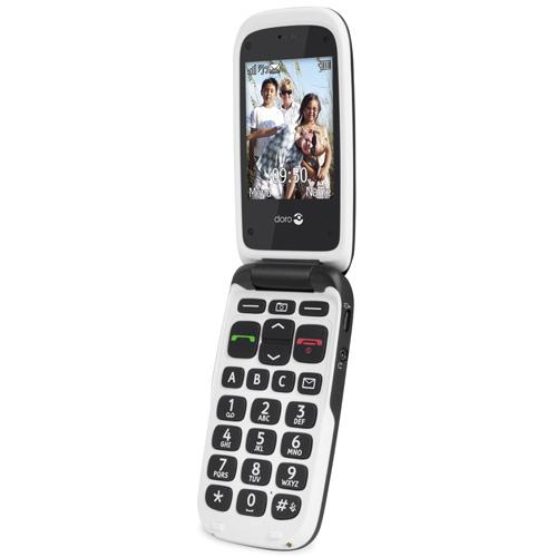 Doro PhoneEasy 612 - Spécial Seniors - Noir/Blanc État correct Doro reconditionné disponible sur Fnac