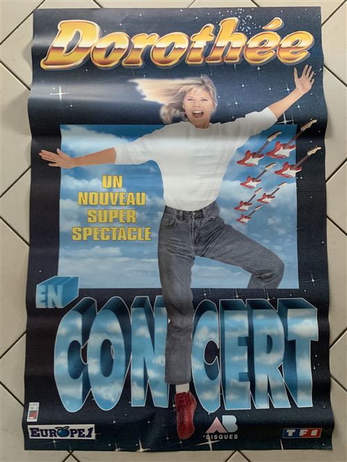 Dorothée - En Concert - Année 1990 - 80x120cm - Affiche État correct - 69,99 € Dorothée - En Concert - Année 1990 - 80x120cm - Affiche État correct N/A reconditionné disponible sur Fnac