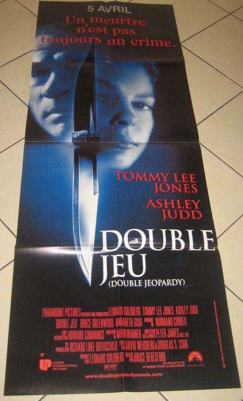Double Jeux AFFICHE CINEMA ORIGINALE État correct reconditionné disponible sur Fnac