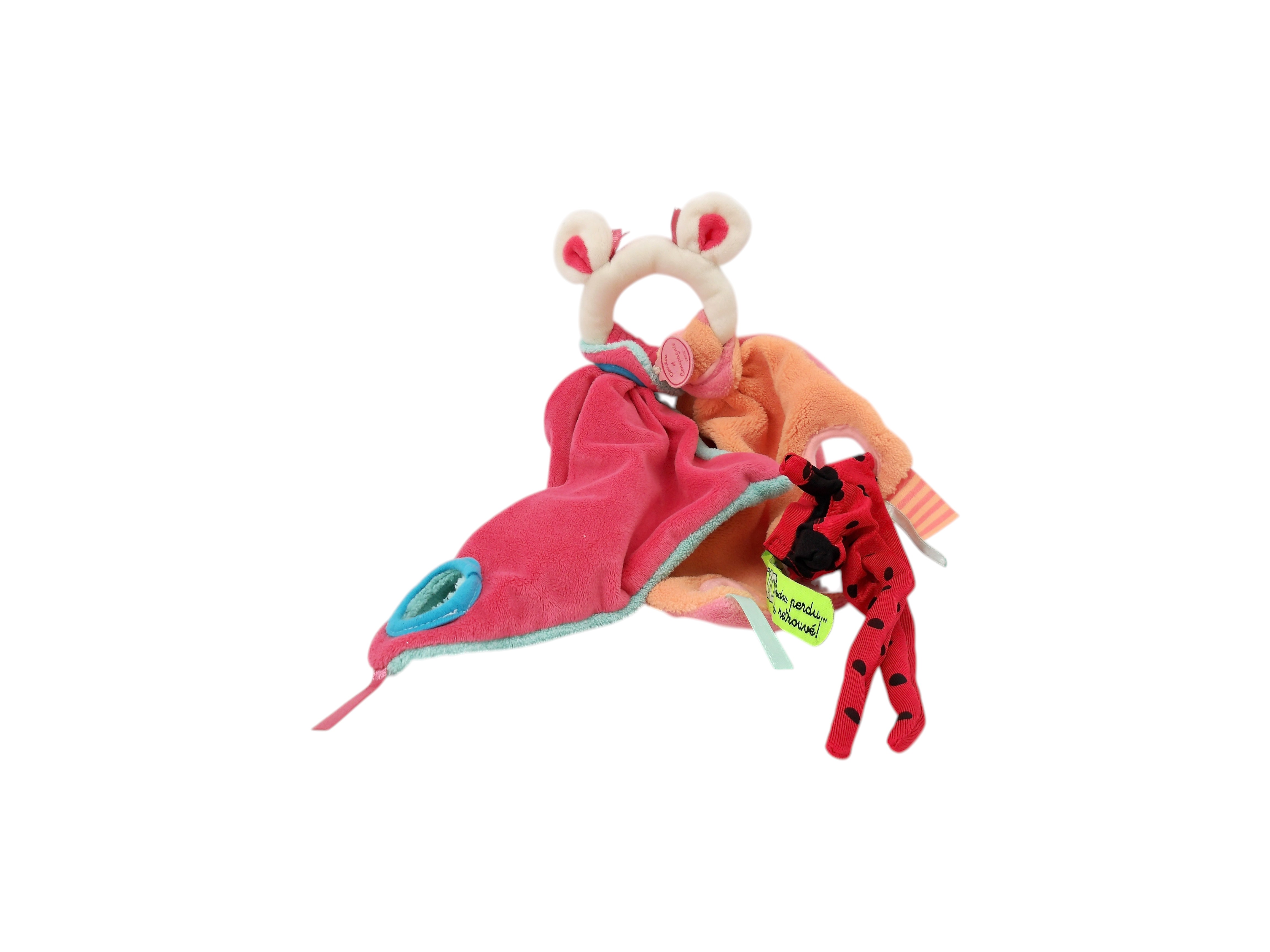 Voir photo 2 de Doudou - Souris rose Doudou - Souris rose Très bon état reconditionné photo 2