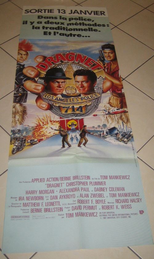 Dragnet AFFICHE CINEMA ORIGINALE État correct N/A reconditionné disponible sur Fnac