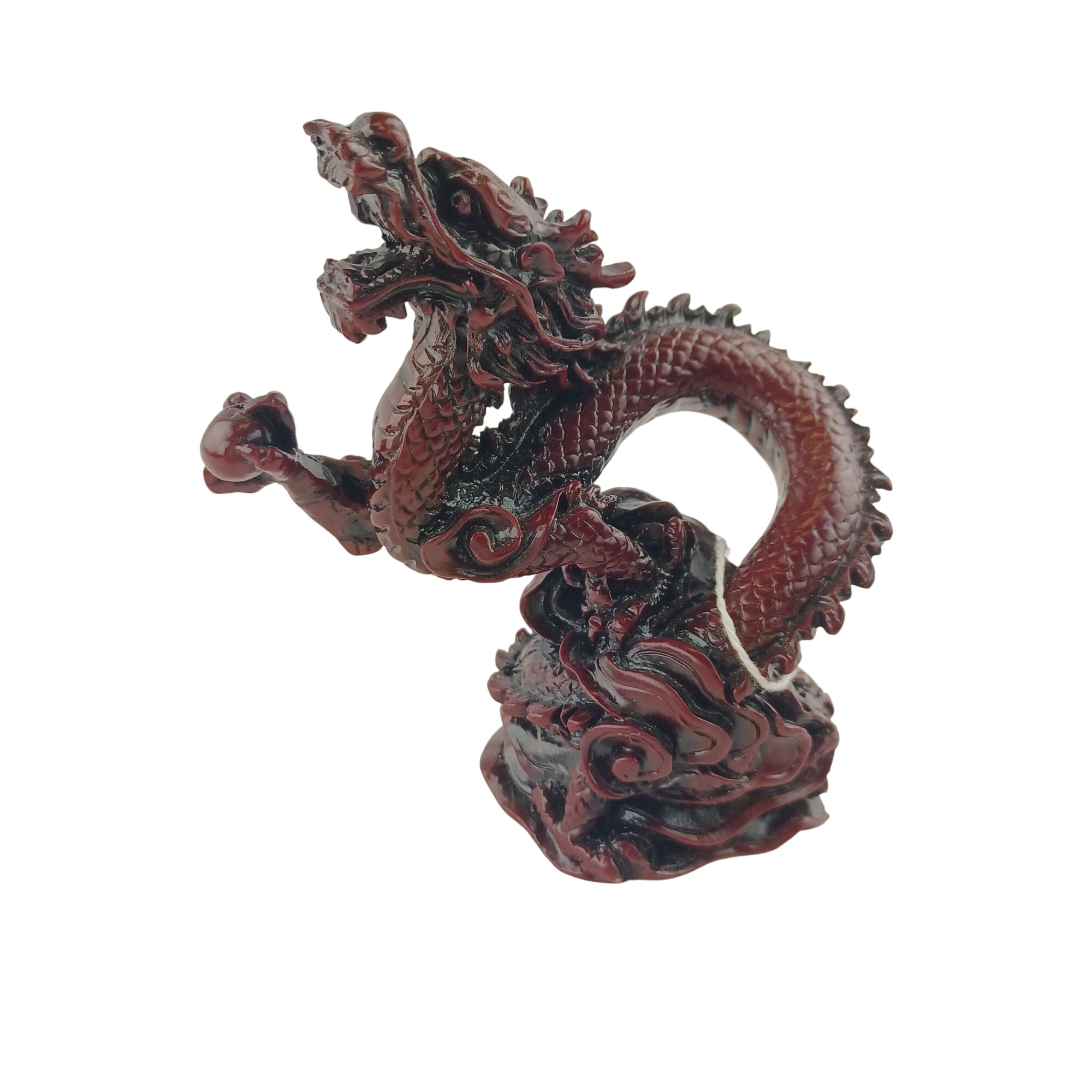 Acheter Dragon asiatique de résine rouge Made in China de 11cm Très bon état - 10,00 € Dragon asiatique de résine rouge Made in China de 11cm Très bon état reconditionné disponible sur Label Emmaüs