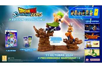 Dragon Ball: Sparking! Zero Edition Collector PS5 Très bon état Bandai Namco reconditionné disponible sur Darty