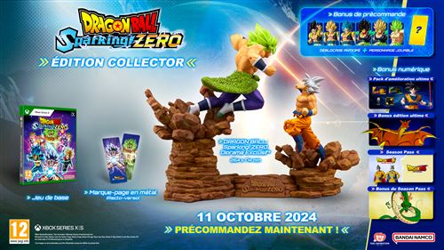 Dragon Ball: Sparking! Zero Edition Collector Xbox Series X État correct Bandai Namco reconditionné disponible sur Fnac