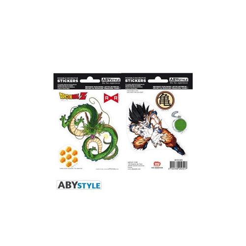 DRAGON BALL-STICKERS-16X11CM/2 PLANCHES-DBZ/SHENRON État correct N/A reconditionné disponible sur Fnac
