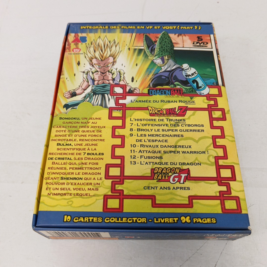 Voir photo 3 de Dragon Ball Z & Dragon Ball GT - Intégrale des Films - Coffret Vol. 2 Dragon Ball Z & Dragon Ball GT - Intégrale des Films - Coffret Vol. 2 Très bon état reconditionné photo 3