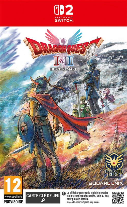 Dragon Quest I & II HD-2D Remake Nintendo Switch 2 État correct Bandai Namco reconditionné disponible sur Fnac