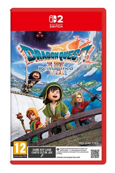 Dragon Quest VII Reimagined Nintendo Switch 2 Très bon état Square Enix reconditionné disponible sur Darty