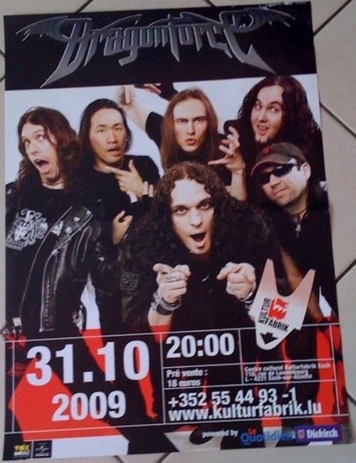 DragonForce - 50x70 cm - AFFICHE / POSTER État correct N/A reconditionné disponible sur Fnac