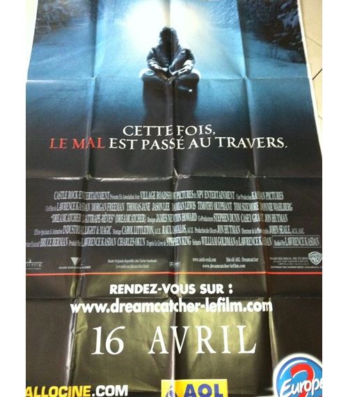 Dreamcatcher AFFICHE CINEMA ORIGINALE État correct N/A reconditionné disponible sur Fnac