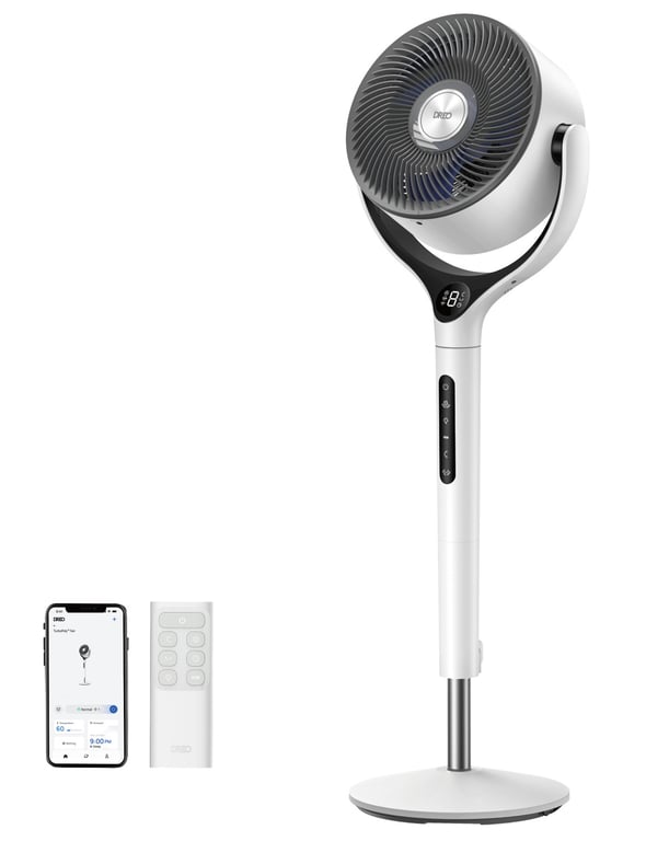 Dreo DR-HPF025S ventilateur Blanc - Bon état Bon état N/A (ou Dreo, s'il s'agit d reconditionné disponible sur Pixmania