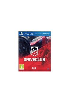 DriveClub PS4 Très bon état Sony reconditionné disponible sur Darty | Dero