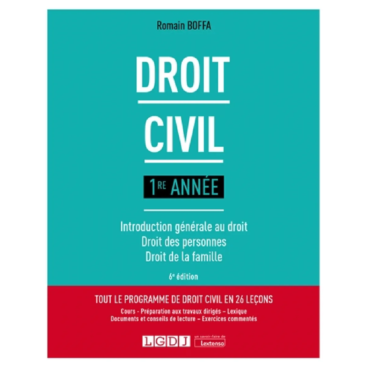 Droit civil : 1re année : introduction générale au droit, droit des personnes, droit de la famille État correct - 12,50 € Droit civil : 1re année : introduction générale au droit, droit des personnes, droit de la famille État correct N/A (Il ne s'agit pas d'une marque reconditionné disponible sur Rue du Commerce Seconde Vie