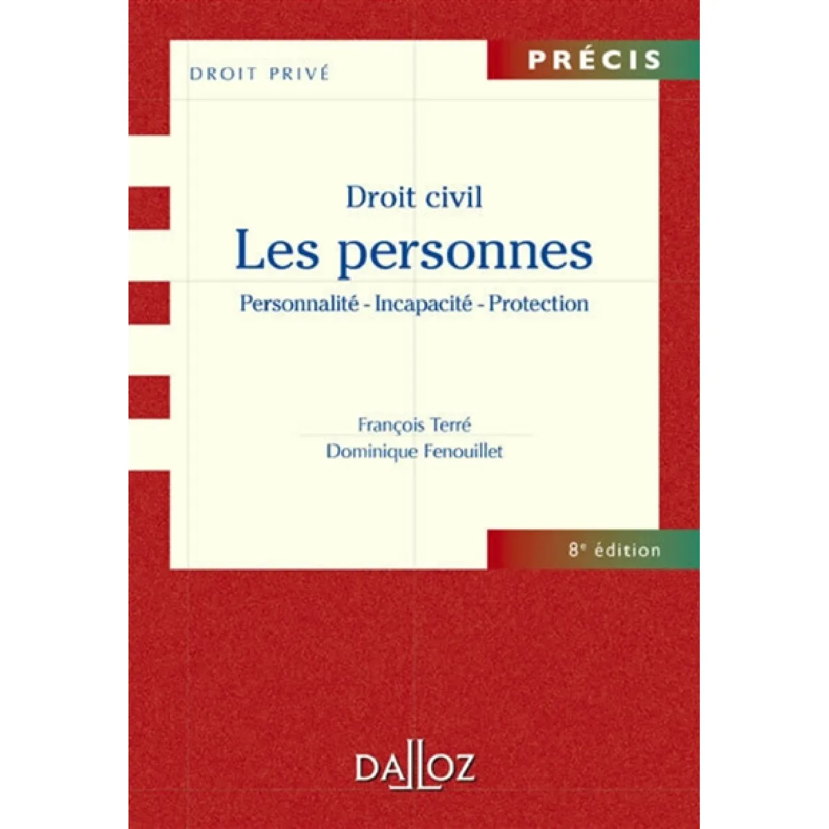 Acheter Droit civil, les personnes : personnalité-incapacité-protection État correct - 14,44 € Droit civil, les personnes : personnalité-incapacité-protection État correct N/A (Il ne s'agit pas d'une marque reconditionné disponible sur Rue du Commerce Seconde Vie