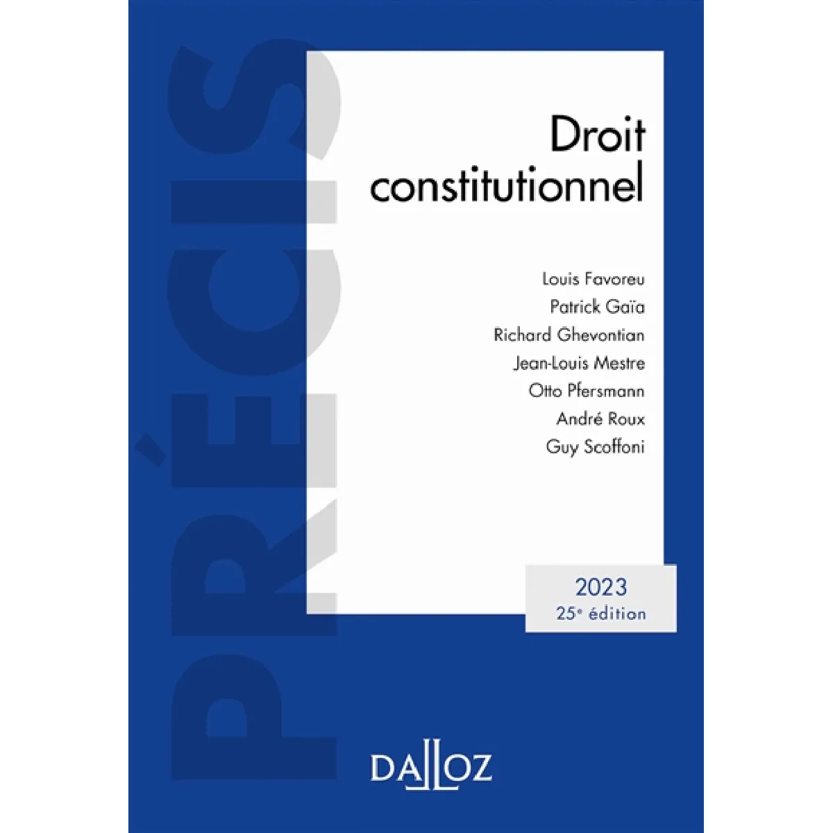 Acheter Droit constitutionnel 2023 État correct - 27,37 € Droit constitutionnel 2023 État correct N/A (Il ne s'agit pas d'une marque reconditionné disponible sur Rue du Commerce Seconde Vie