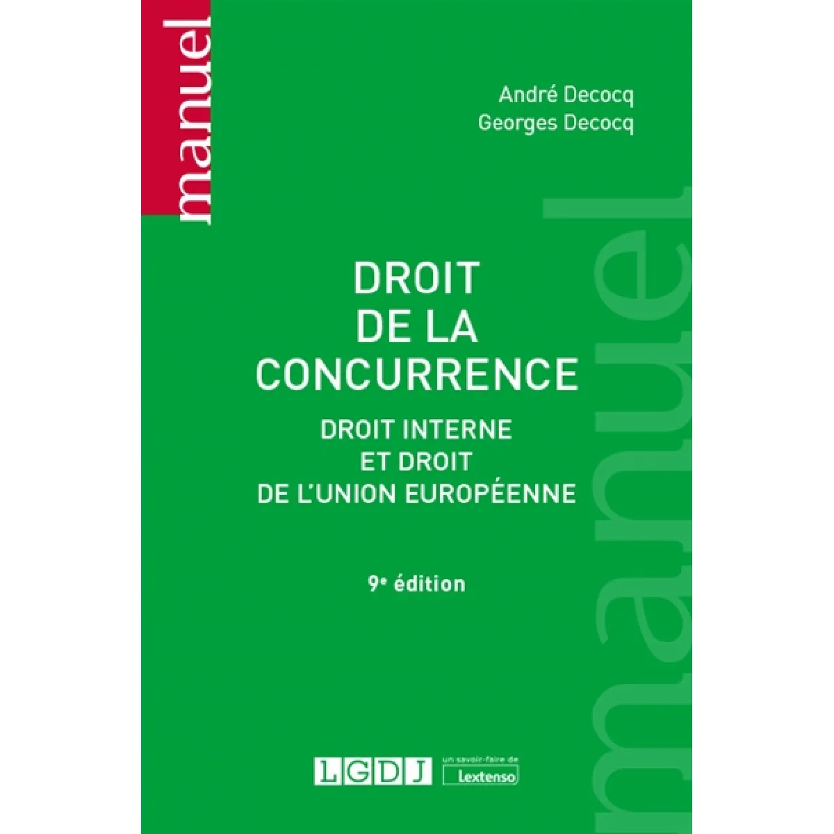 Droit de la concurrence : droit interne et droit de l'Union européenne État correct - 14,45 € Droit de la concurrence : droit interne et droit de l'Union européenne État correct N/A (Il ne s'agit pas d'une marque reconditionné disponible sur Rue du Commerce Seconde Vie