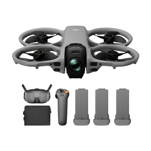 Drone Dji Avata 360 Motion Fly More Combo Gris + Casque Goggles N3 État correct DJI reconditionné disponible sur Fnac