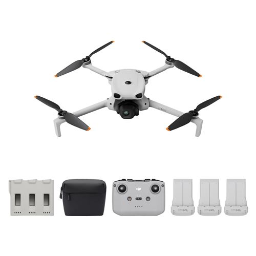 Drone Dji Lito 1 Fly More Combo RC-N3 Blanc État correct DJI reconditionné disponible sur Fnac