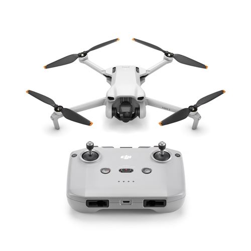 Drone Dji Mini 3 avec télécommande sans écran Gris État correct DJI reconditionné disponible sur Fnac