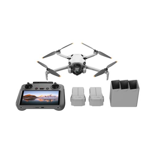 Drone Dji Mini 4 Pro Fly More Combo avec radiocommande Blanc Occasion DJI reconditionné disponible sur Fnac | Dero
