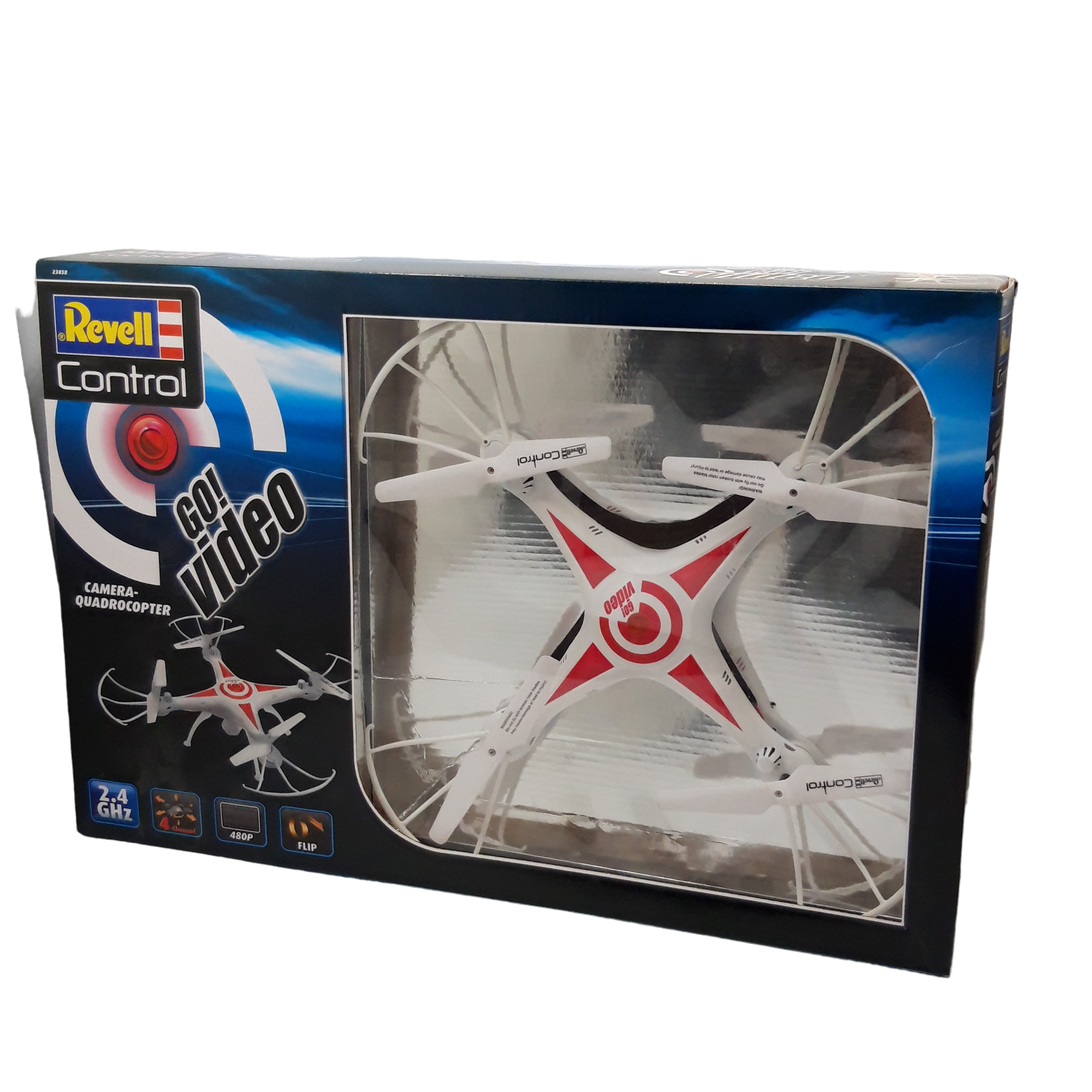 Drone quadricoptère GO! video revell Bon état - alternatives disponibles sur Dero Drone quadricoptère GO! video revell Bon état reconditionné (offre indisponible)