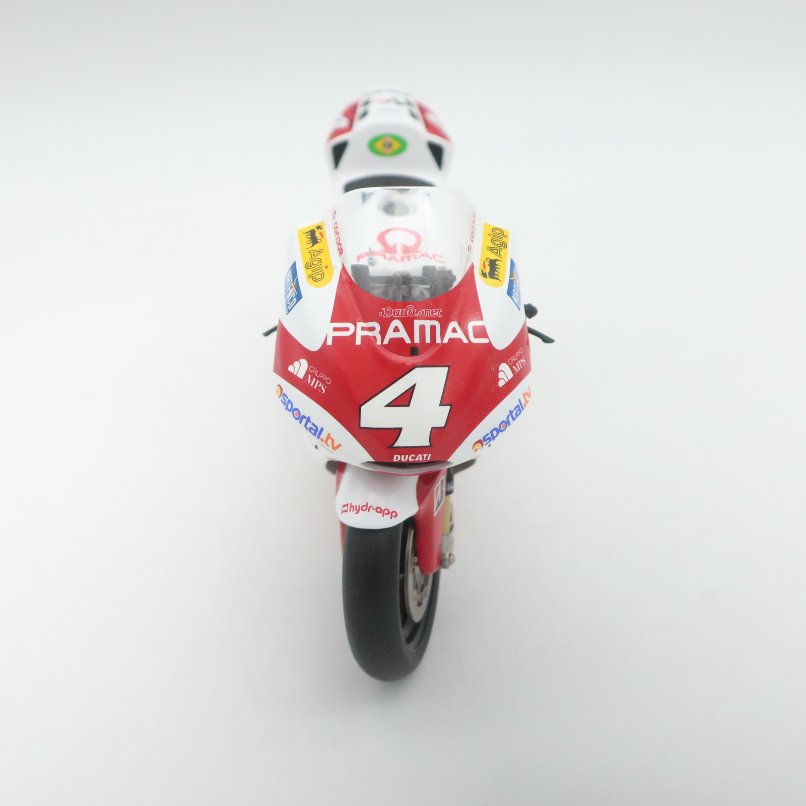 Voir photo 2 de " Ducati Desmosedici GP7 Alex Barros 2007 Moto GP" 1/12 en métal et plastique Altaya " Ducati Desmosedici GP7 Alex Barros 2007 Moto GP" 1/12 en métal et plastique Altaya Très bon état reconditionné photo 2